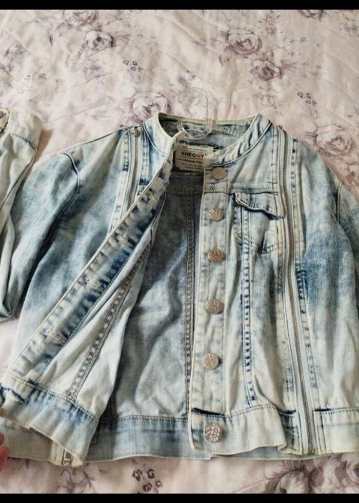 yarım Kot ceket - Görsel 2