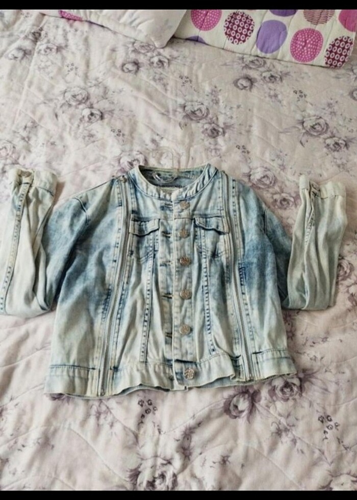 yarım Kot ceket - Görsel 3