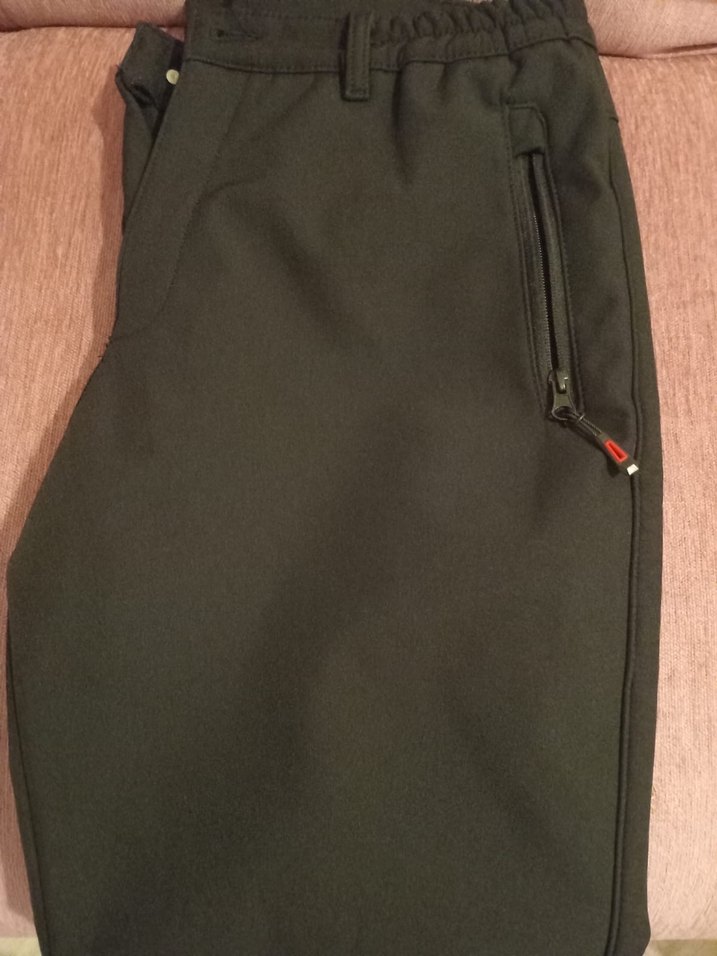 Fermuarlı Siyah Erkek Outdoor Eşofman - Görsel 2