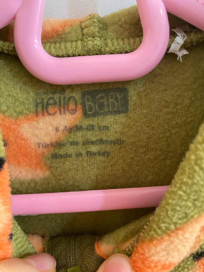 Polar Kapüşonlu Bebek Tulum - Görsel 3