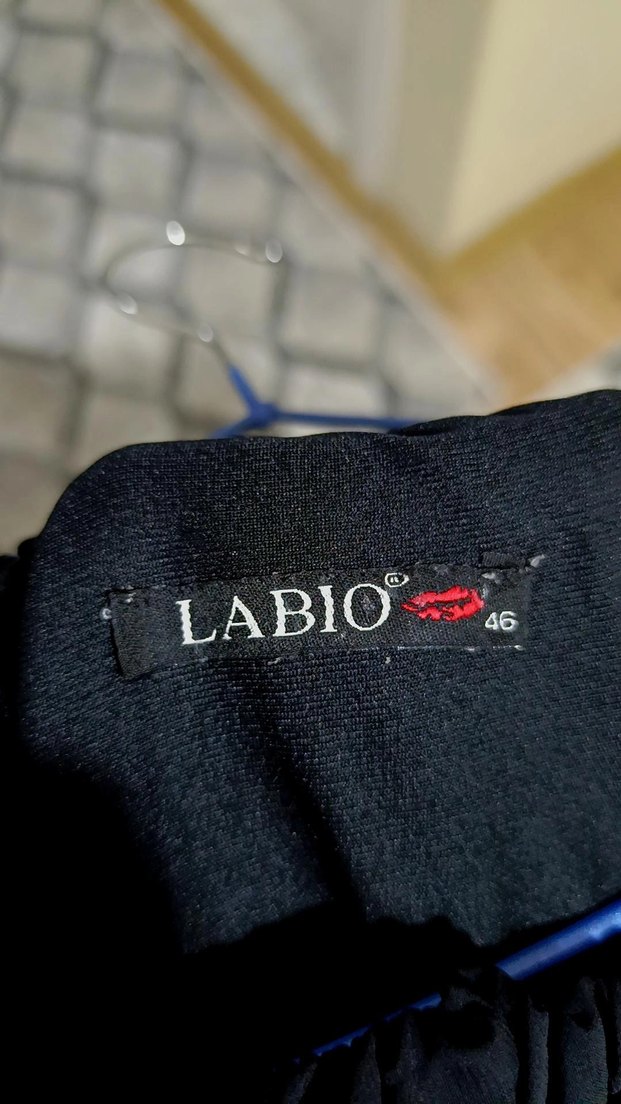 Siyah Uzun Straplez Hamile Elbisesi - Görsel 3