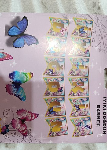 Mor Nakışlı Dantel Kelebek Kanat Seti - Görsel 5