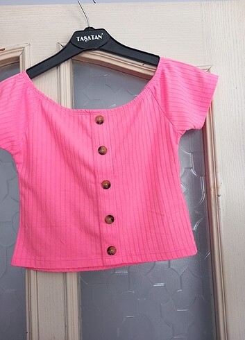 LC Waikiki 11 12 yaş çocuk tshirt krop 