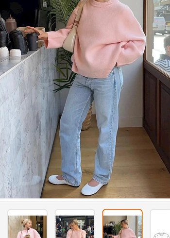 Pembe kazak yeni L XL bedene olur
