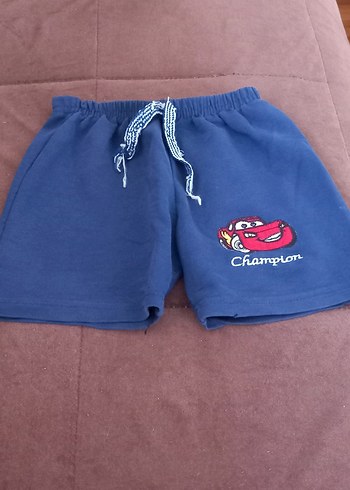 Kırmızı Trendy Erkek Çocuk Şort Velcro - Görsel 3