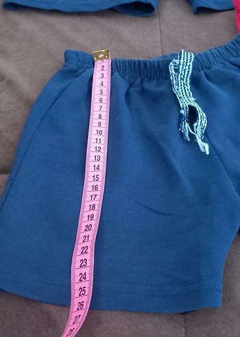 Kırmızı Trendy Erkek Çocuk Şort Velcro - Görsel 2