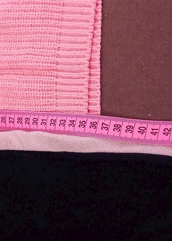 Pembe Triko Uzun Kollu Bebek Kız Takımı - Görsel 5