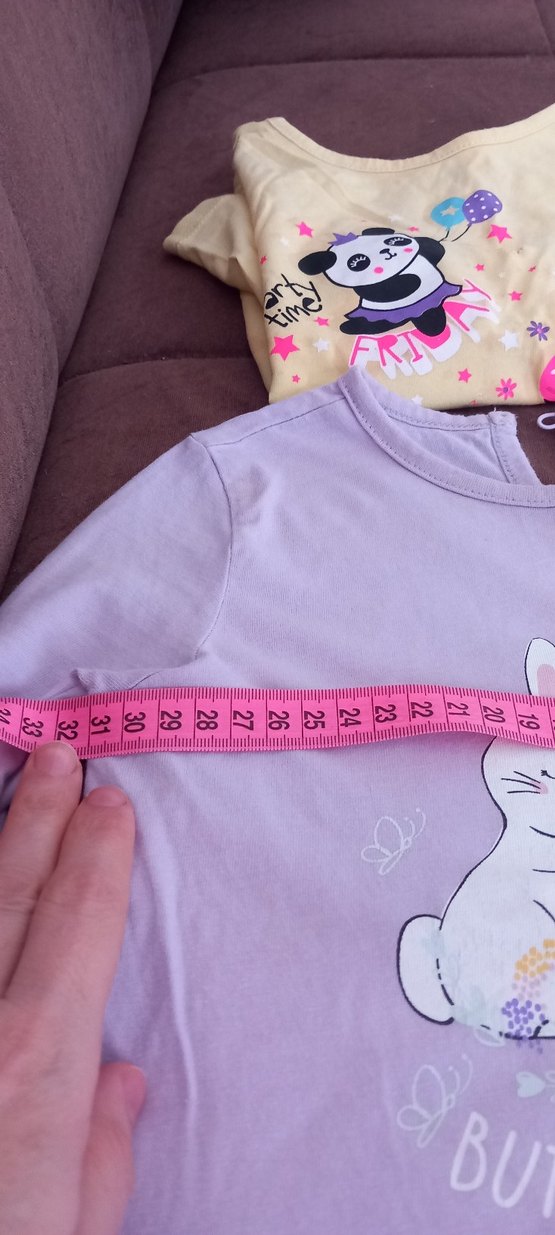 Kız Çocuk Pembe Pamuklu Kısa Kollu Tişört - Görsel 5