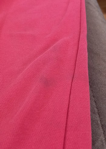 Kız Çocuk Kırmızı ve Gri Eşofman Altları - Görsel 6