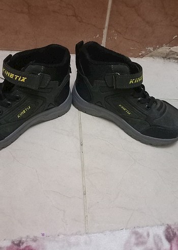 Erkek Çocuk Siyah Gri Yılan Desenli Bot - Görsel 3