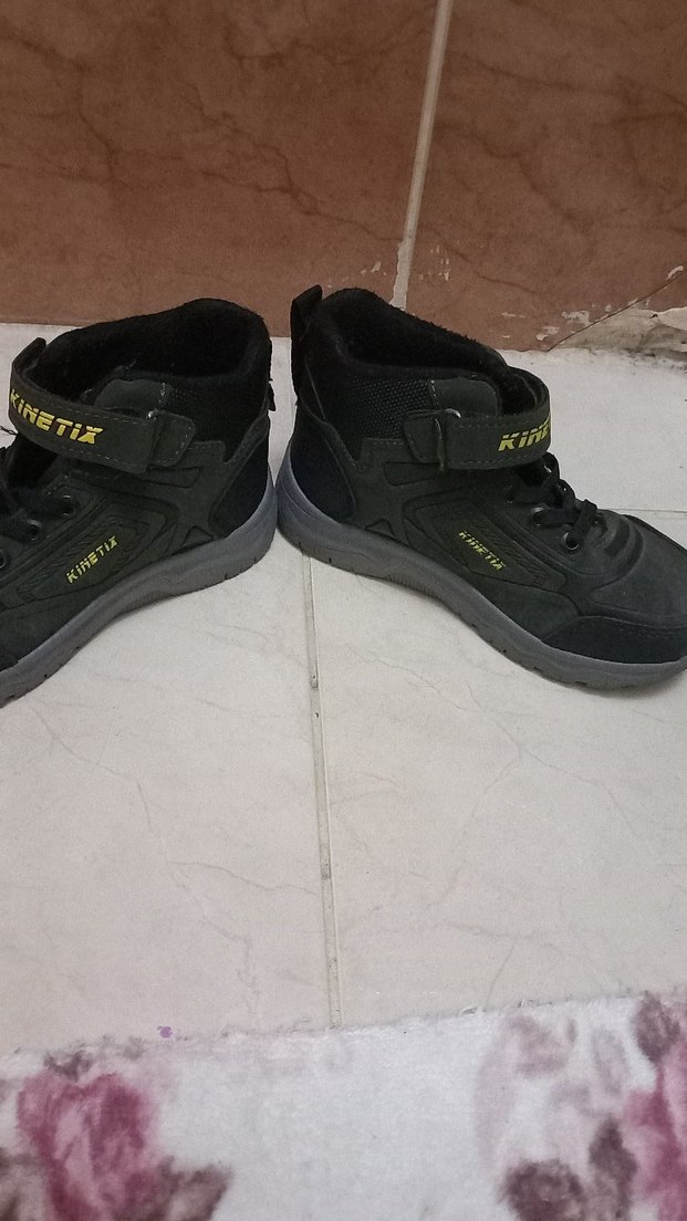 Erkek Çocuk Siyah Gri Yılan Desenli Bot - Görsel 3