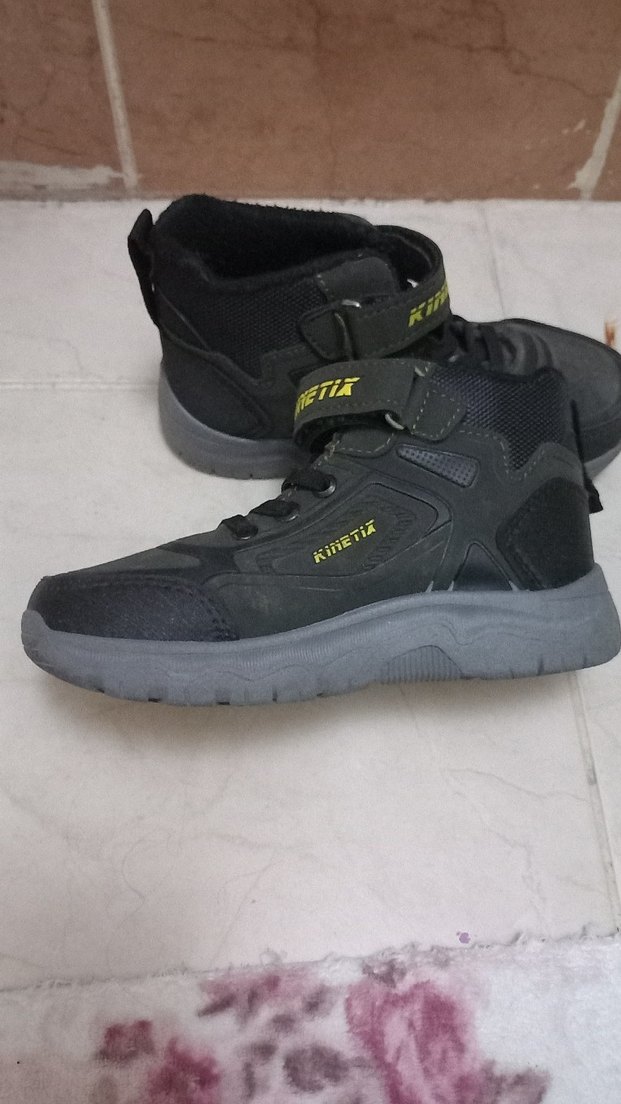 Erkek Çocuk Siyah Gri Yılan Desenli Bot - Görsel 2