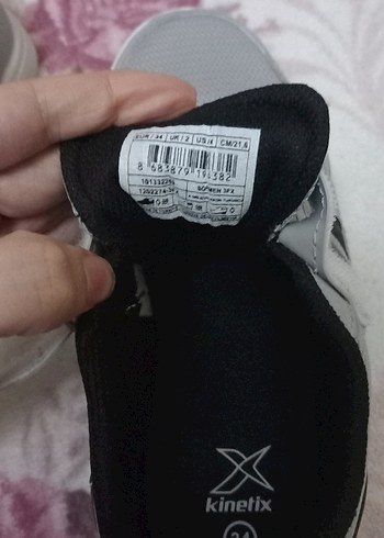 Gri Erkek Çocuk Spor Ayakkabı Kinetix - Görsel 8