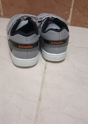 Gri Erkek Çocuk Spor Ayakkabı Kinetix - Görsel 7