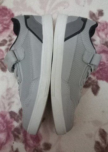 Gri Erkek Çocuk Spor Ayakkabı Kinetix - Görsel 4