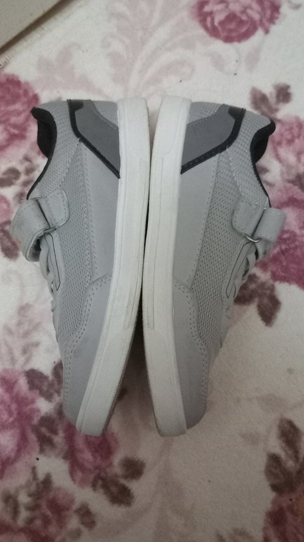 Gri Erkek Çocuk Spor Ayakkabı Kinetix - Görsel 4