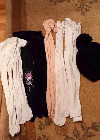 Nakışlı Kız Çocuk Pamuklu Külotlu Çorap - Görsel 2