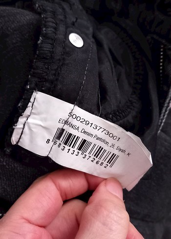 ispanyol paça Kadın Jean Pantolon - Görsel 5