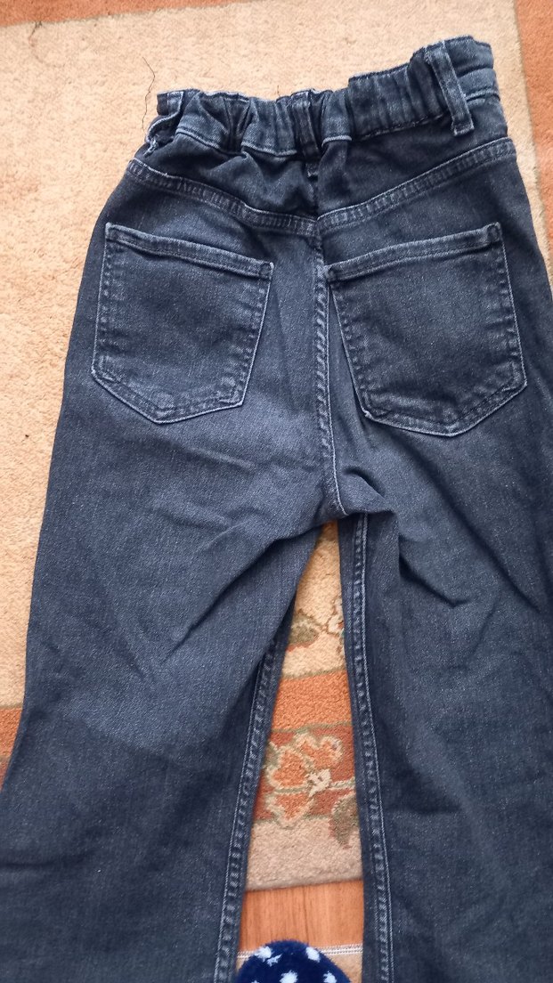 ispanyol paça Kadın Jean Pantolon - Görsel 3