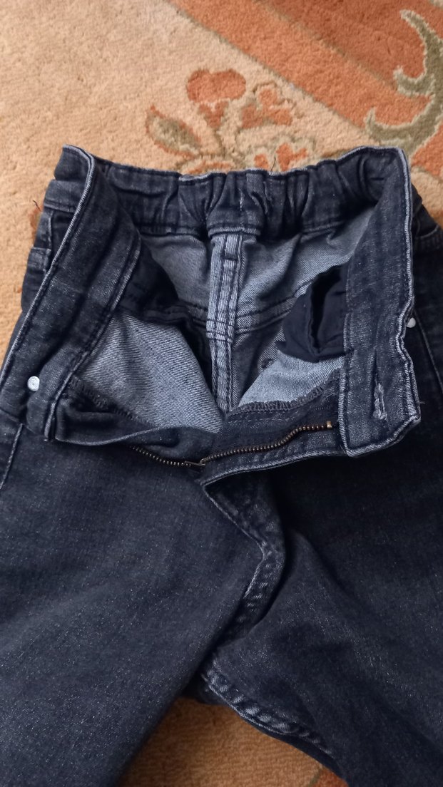 ispanyol paça Kadın Jean Pantolon - Görsel 4