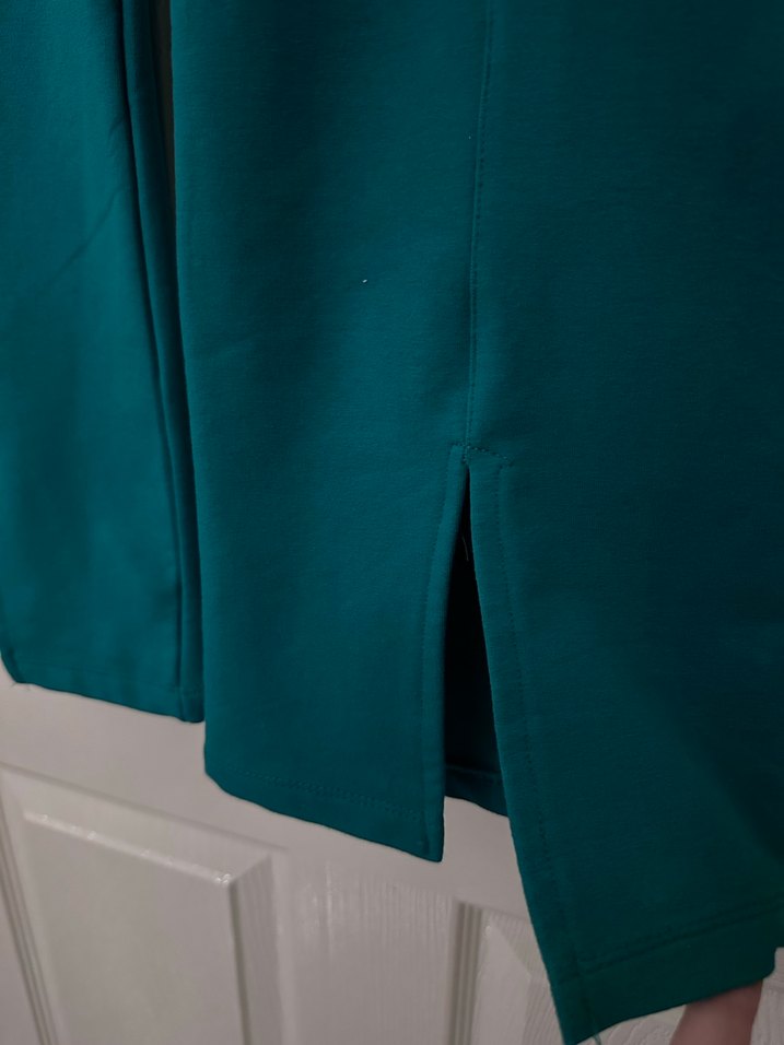 Kadın Yeşil Midi Takım Fermuarlı Ceket - Görsel 5