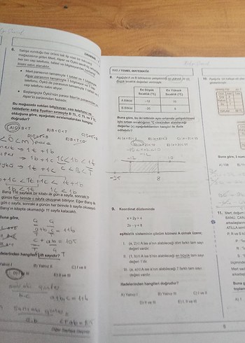Beden Renk TYT Matematik Branş Denemeleri 15x40