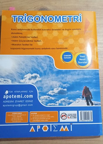 Trigonometri Soru Bankası - Adımlama Tekniğiyle Hazırlanmış