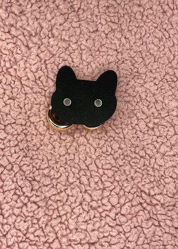 Altın Renk Mini Düğme Küpeler - Görsel 3