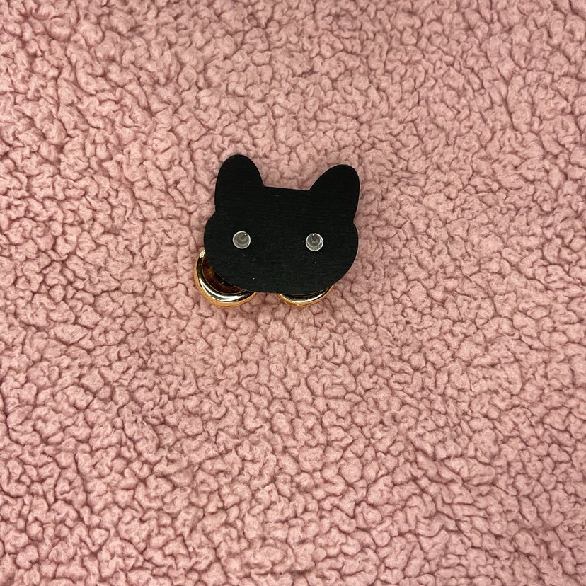 Altın Renk Mini Düğme Küpeler - Görsel 3