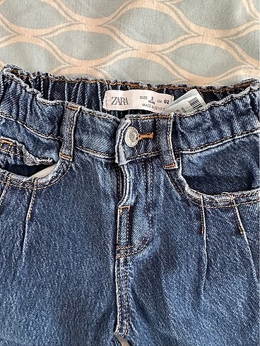 24-36 Ay Beden Zara kız kot pantolon