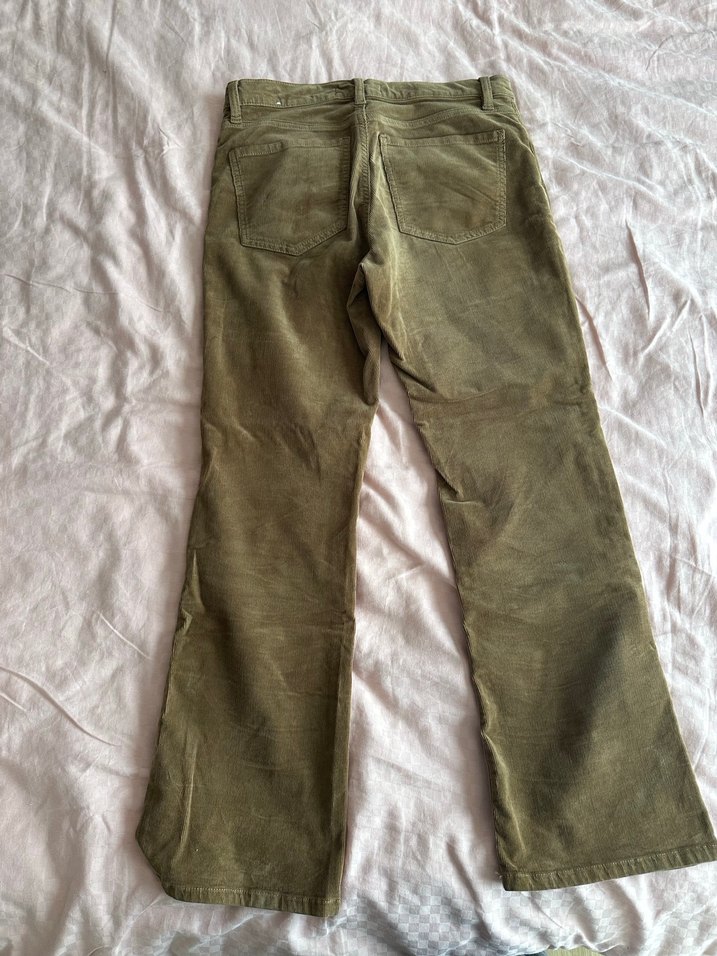 Mango fitilli kadife pantolon - Görsel 3