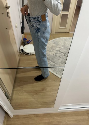 Zara straight pantolon - Görsel 4