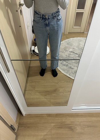 Zara straight pantolon - Görsel 3