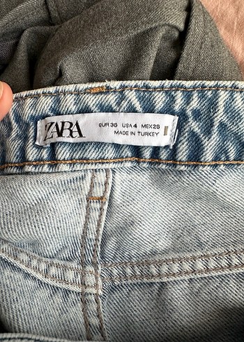 Zara straight pantolon - Görsel 6