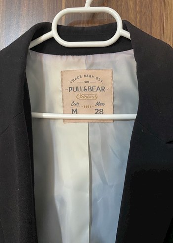 Pull&Bear Siyah Kadın Blazer Ceket - Görsel 2