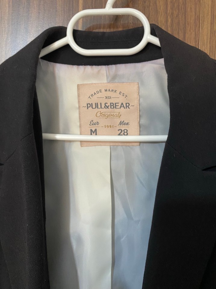 Pull&Bear Siyah Kadın Blazer Ceket - Görsel 2