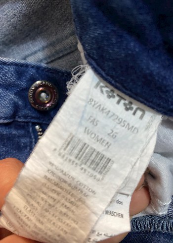 Kadın Lacivert Dar Paça Pantolon - Görsel 5