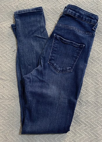 Kadın Lacivert Dar Paça Pantolon - Görsel 3