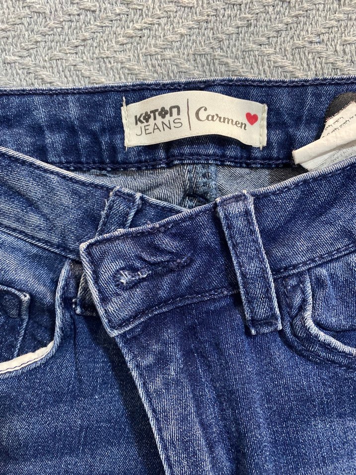 Kadın Lacivert Dar Paça Pantolon - Görsel 4