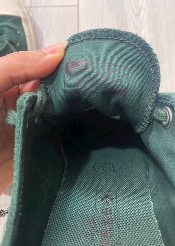 Converse Chuck 70 Yeşil Deri Ayakkabı - Görsel 5