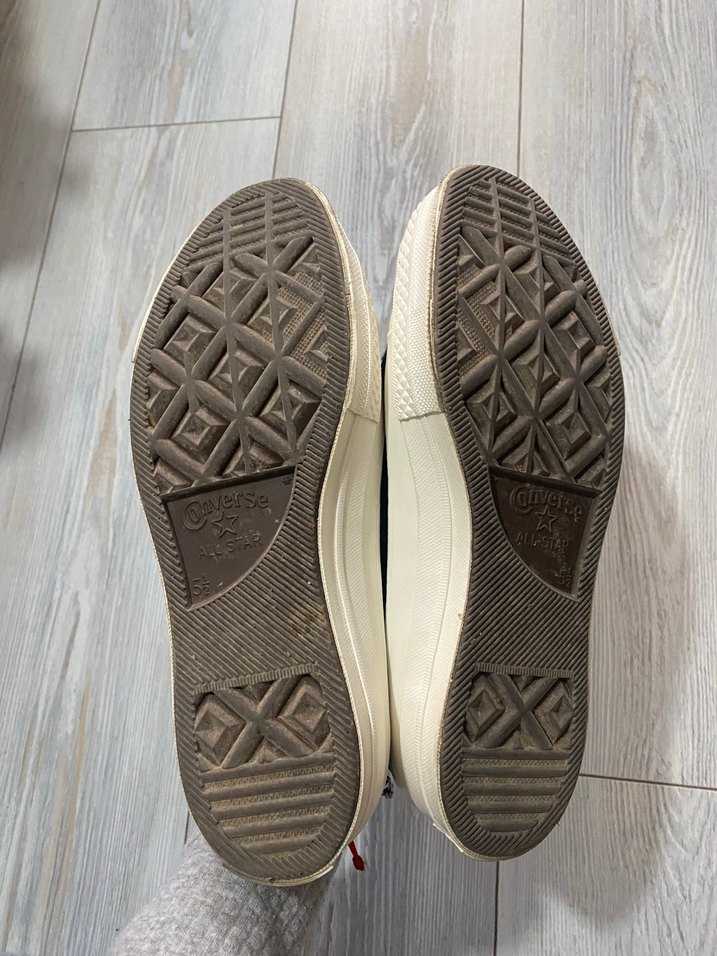 Converse Chuck 70 Yeşil Deri Ayakkabı - Görsel 4