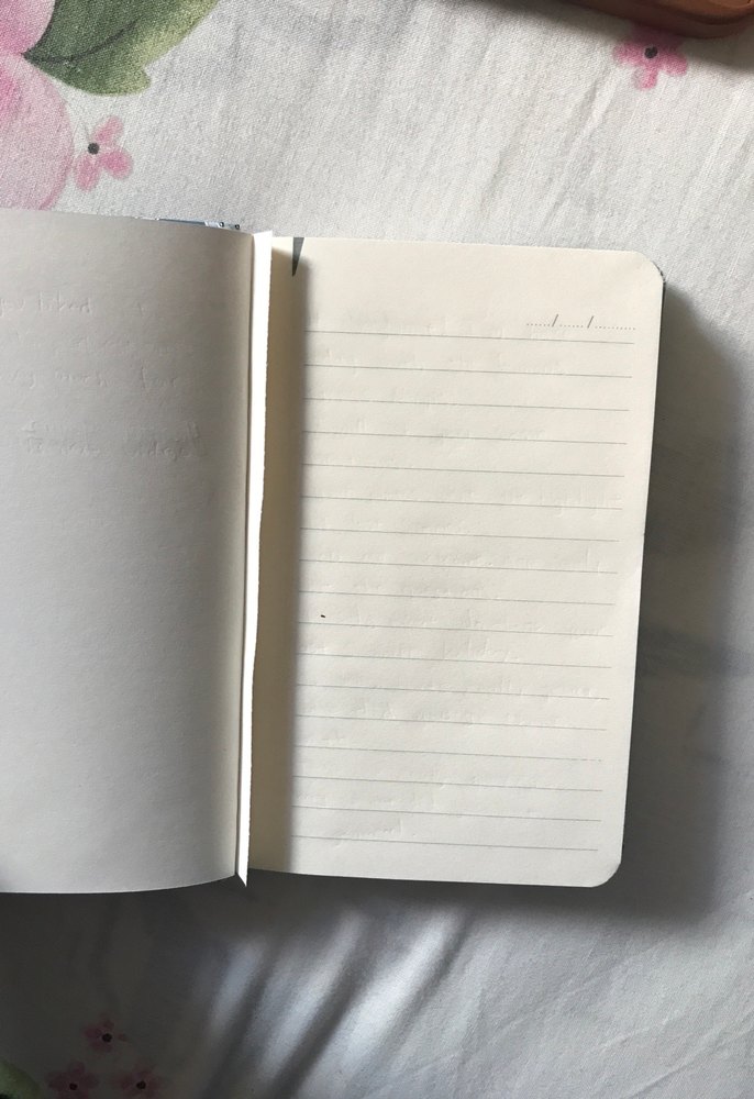 Mavi Bulut ve Damla Desenli Defter - Görsel 2