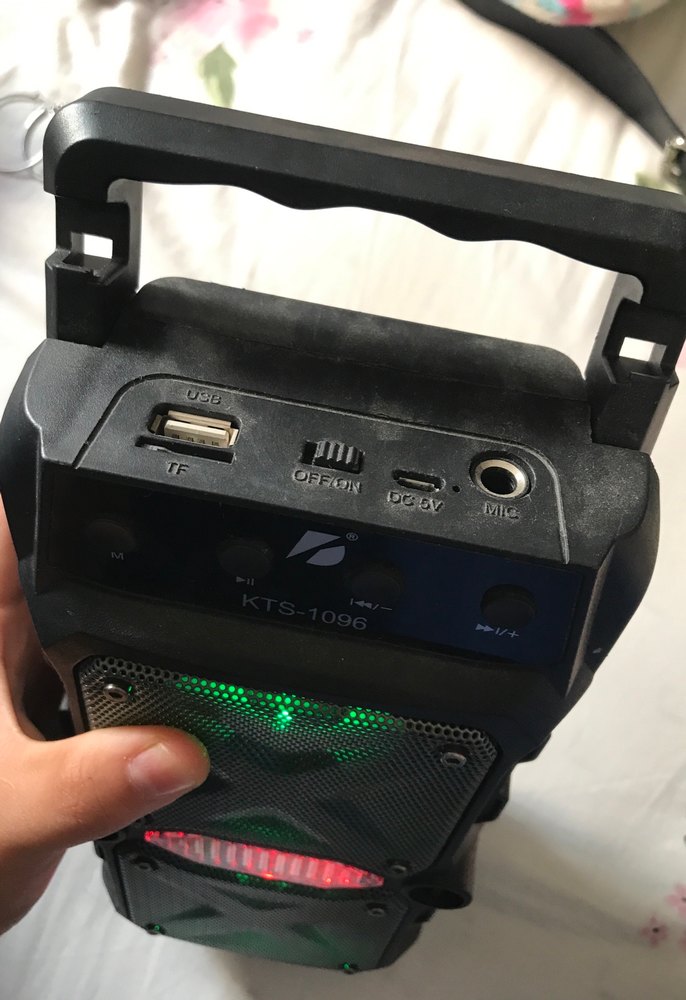 Çok Renkli KTS-109 Bluetooth Hoparlör - Görsel 2