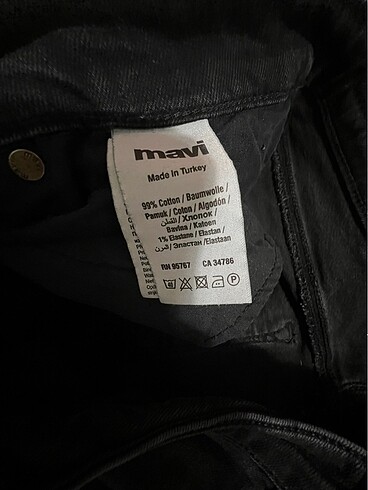 40 Beden Mavi Jeans Taşlanmış Antrasit