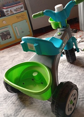 Renkli Yeşil Üç Tekerlekli Bisiklet - Görsel 3