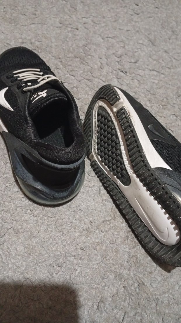 Siyah Nike 270 marka - Görsel 4