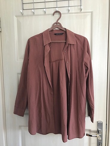 LC Waikiki Kahverengi Tunik Gömlek LCW