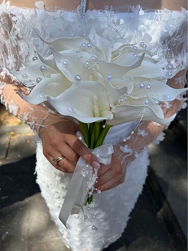 s Beden beyaz Renk Nikah elbisesi