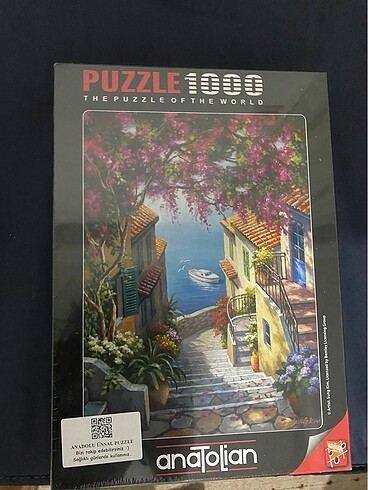  Beden 1000 parça puzzle