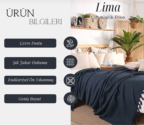 Beden Pike&yatak örtüsü